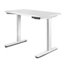 Motorised Height Adjustable Standing Desk - White