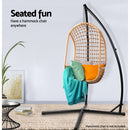 Outdoor Hammock A Shape Steel Frame
