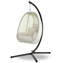 Outdoor Furniture Egg Hammock Porch Hanging Pod Swing Chair with Stand