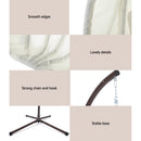 Outdoor Furniture Egg Hammock Porch Hanging Pod Swing Chair with Stand