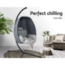 Outdoor Furniture Egg Hammock Hanging Swing Chair Pod Lounge Chairs