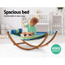 Kids Timber Hammock Bed Swing - Blue