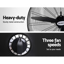 Devanti 75cm Wall Mounted Industrial Fan