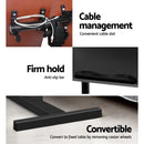 Adjustable Computer Stand - Black