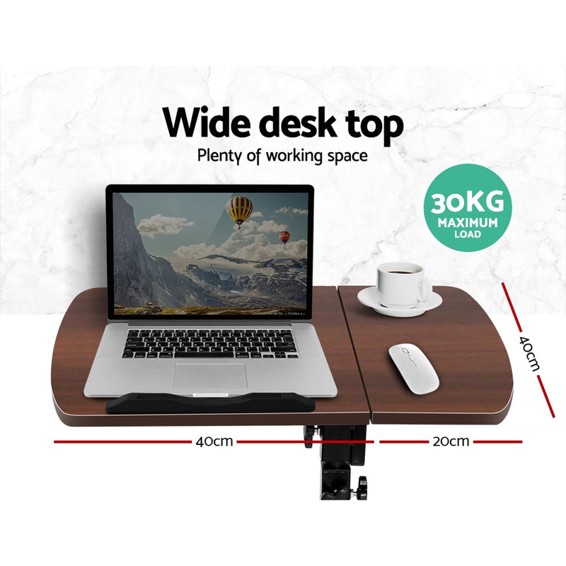 Adjustable Computer Stand - Walnut