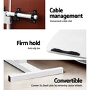 Adjustable Computer Stand - White