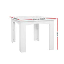 Extending Dining Table 6 Seater Wooden Kitchen Tables White Cafe