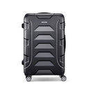 28" Luggage Sets Suitcase Trolley Travel Hard Case Lightweight Black