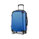 20inch Lightweight Hard Suit Case Luggage Blue