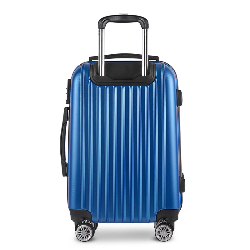 20inch Lightweight Hard Suit Case Luggage Blue