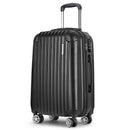 24inch Lightweight Hard Suit Case Luggage Black