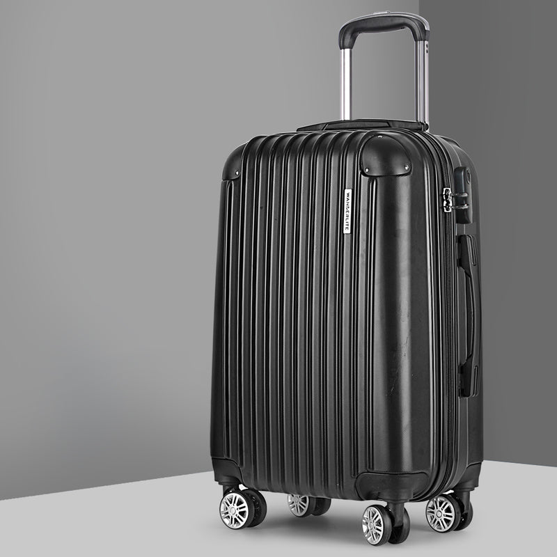 28inch Lightweight Hard Suit Case Luggage Black