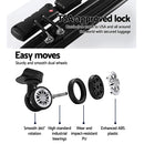 3 Piece Lightweight Hard Suit Case Luggage White