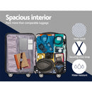 3PC Luggage Suitcase Trolley - Pink