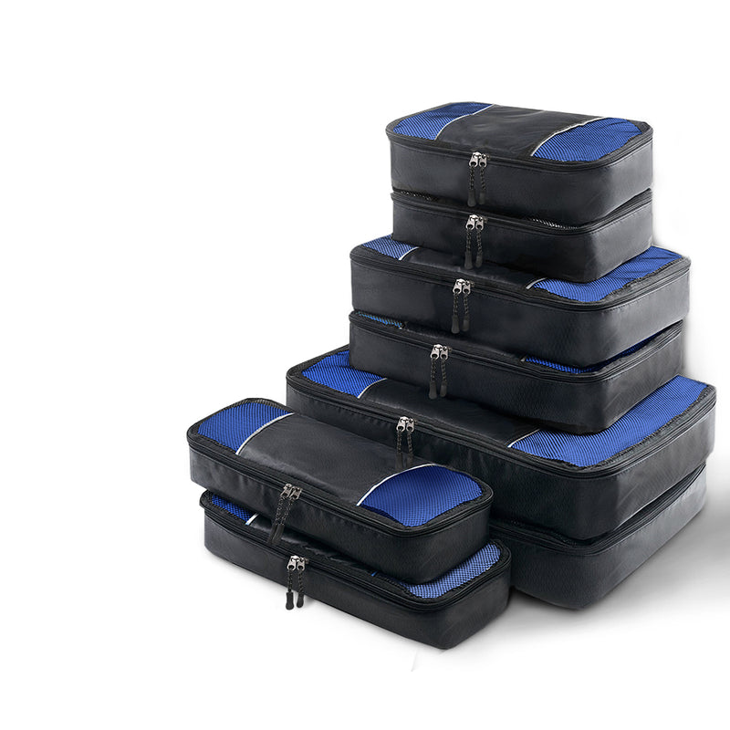 8 Piece Luggage Organiser Travel Bags