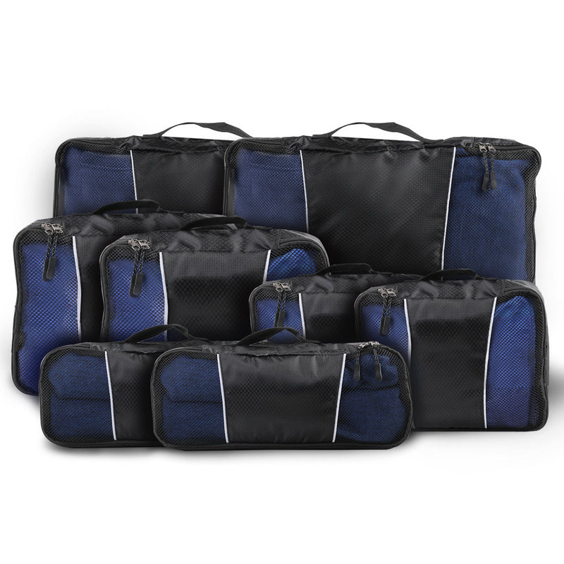 8 Piece Luggage Organiser Travel Bags