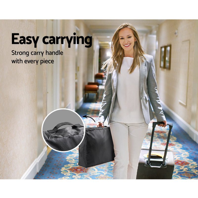 8 Piece Luggage Organiser Travel Bags