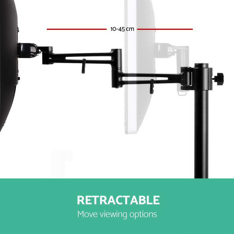 Adjustable Monitor Arm Desk Mounted - Black