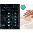 Giselle Bedding Memory Foam Mattress Topper Queen Size 5cm Underlay Fabric Cover