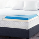 Giselle Bedding Double Size Dual Layer Cool Gel Memory Foam Topper