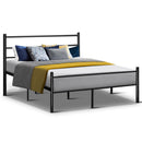 Metal Queen Bed Frame - Black