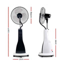 Devanti Portable Misting Fan with Remote Control - White