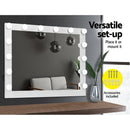 Make Up Mirror with LED Lights - White