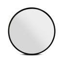 90CM Wall Mirror Bathroom Makeup Mirror Round Frameless Polished
