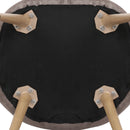 Set of Two Velvet Modern Dining Chair - Light Grey