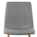 Set of 4 Collins Dining Chairs - Light Grey