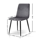 Set of 4  Modern Dining Chairs