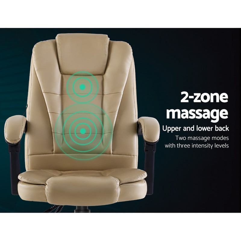 Massage Office Chair Gaming Chair Recliner Computer Chairs Khaki