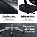 Office Chair Gaming Chair Computer Chairs Mesh Net Seating Black