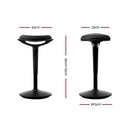 Sit Stand Stool Active Motion Stools Office Chair School For Standing Desk Black