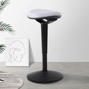 Sit Stand Stool Active Motion Stools Office Chair School For Standing Desk Grey