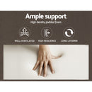 Wooden & PU Leather Office Desk Chair - Black