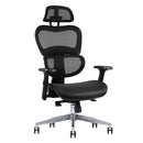Executive Deluxe Office Mesh Chair Net High Back Home School Gaming Black