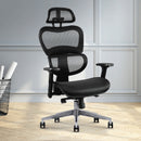 Executive Deluxe Office Mesh Chair Net High Back Home School Gaming Black