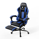 Gaming Office Chair Computer Seating Racer Black and Blue