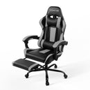 Gaming Office Chair Computer Seating Racer Black and Grey