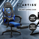 Office Chair Computer Desk Gaming Chair Study Home Work Recliner Black Blue