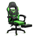 Office Chair Computer Desk Gaming Chair Study Home Work Recliner Black Green