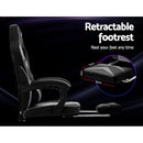 Office Chair Computer Desk Gaming Chair Study Home Work Recliner Black Grey