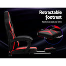 Office Chair Computer Desk Gaming Chair Study Home Work Recliner Black Red