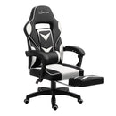 Office Chair Computer Desk Gaming Chair Study Home Work Recliner Black White