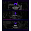 Office Chair Computer Desk Gaming Chair Study Home Work Recliner Black White