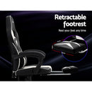 Office Chair Computer Desk Gaming Chair Study Home Work Recliner Black White