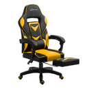 Office Chair Computer Desk Gaming Chair Study Home Work Recliner Black Yellow
