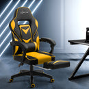 Office Chair Computer Desk Gaming Chair Study Home Work Recliner Black Yellow