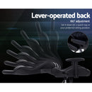 Gaming Office Chair Computer Chairs Leather Seat Racer Racing Meeting Chair Black